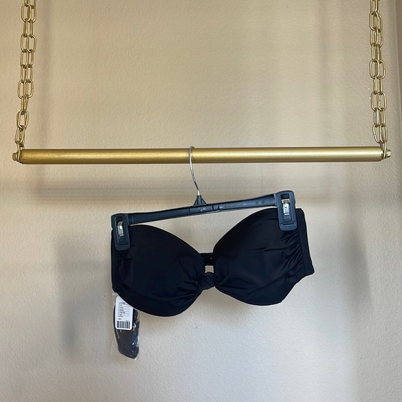 Urban Outfitters Black Bikini Swim Top, size large. NWT - Picture 4 of 6